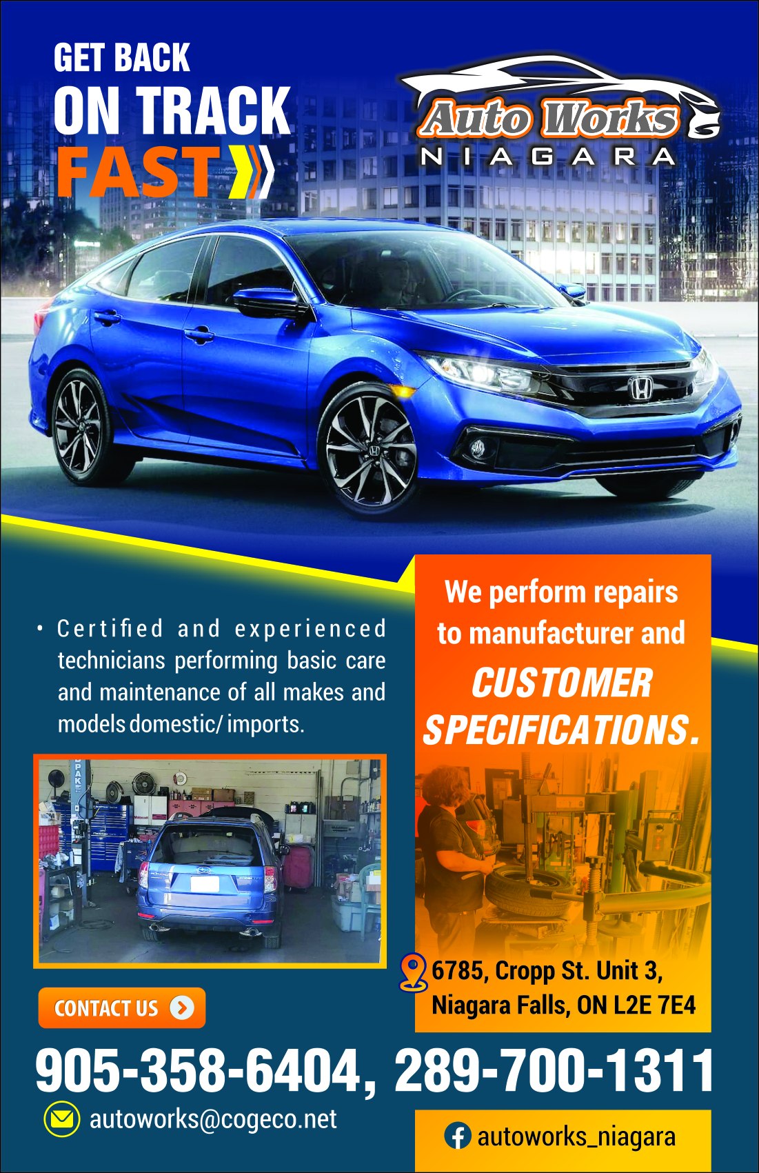 Autoworks Niagara | Niagara Falls ON