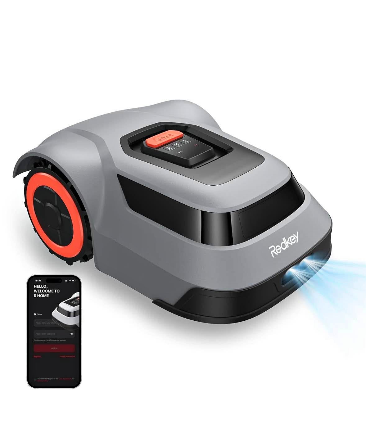 Redkey Robot Lawn Mower 10800 Sq Ft, Lawn Mower to 10K+ Sq Ft - Lawn ...