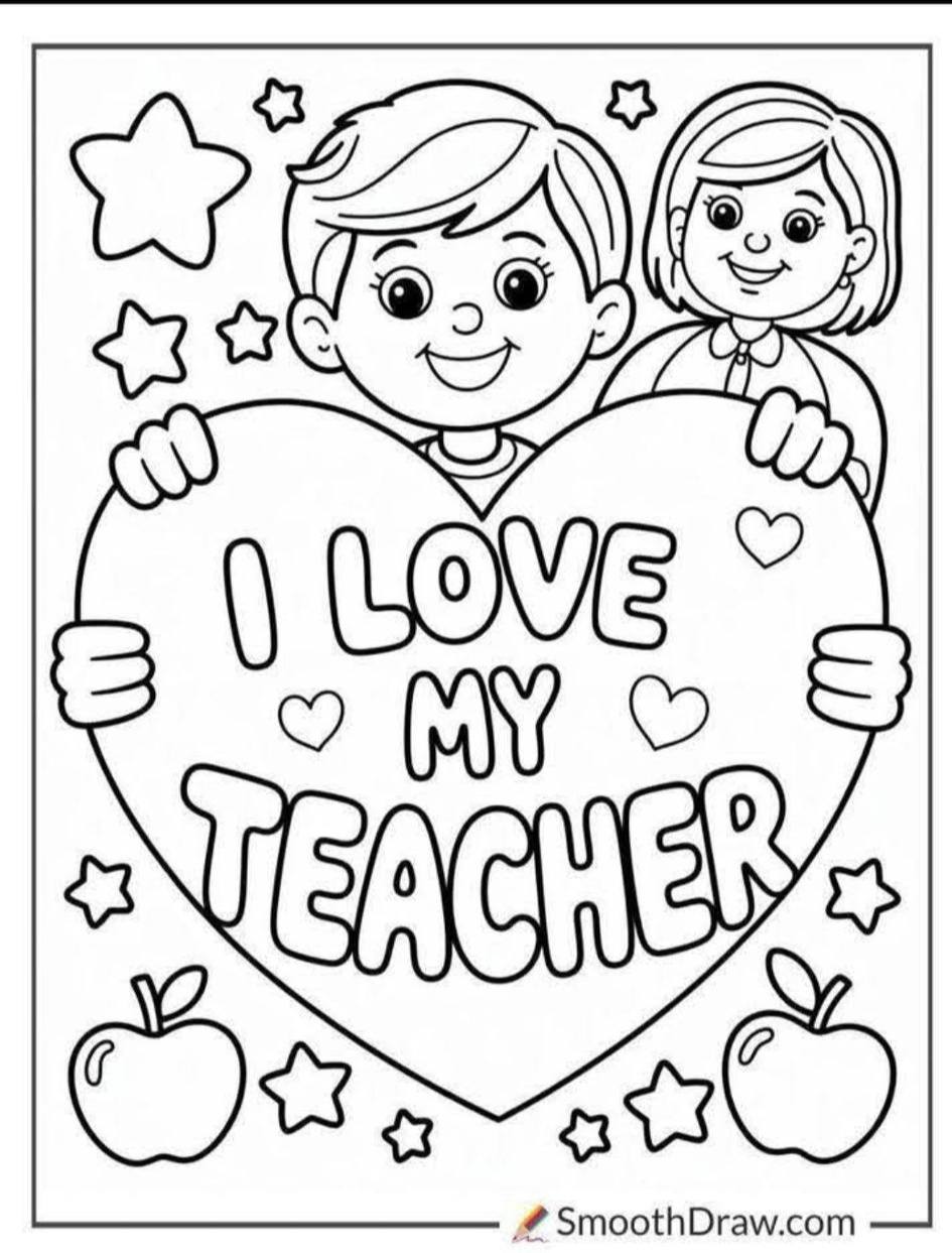 DepED Teachers' Tambayan | Teacher's Day coloring pages | Facebook
