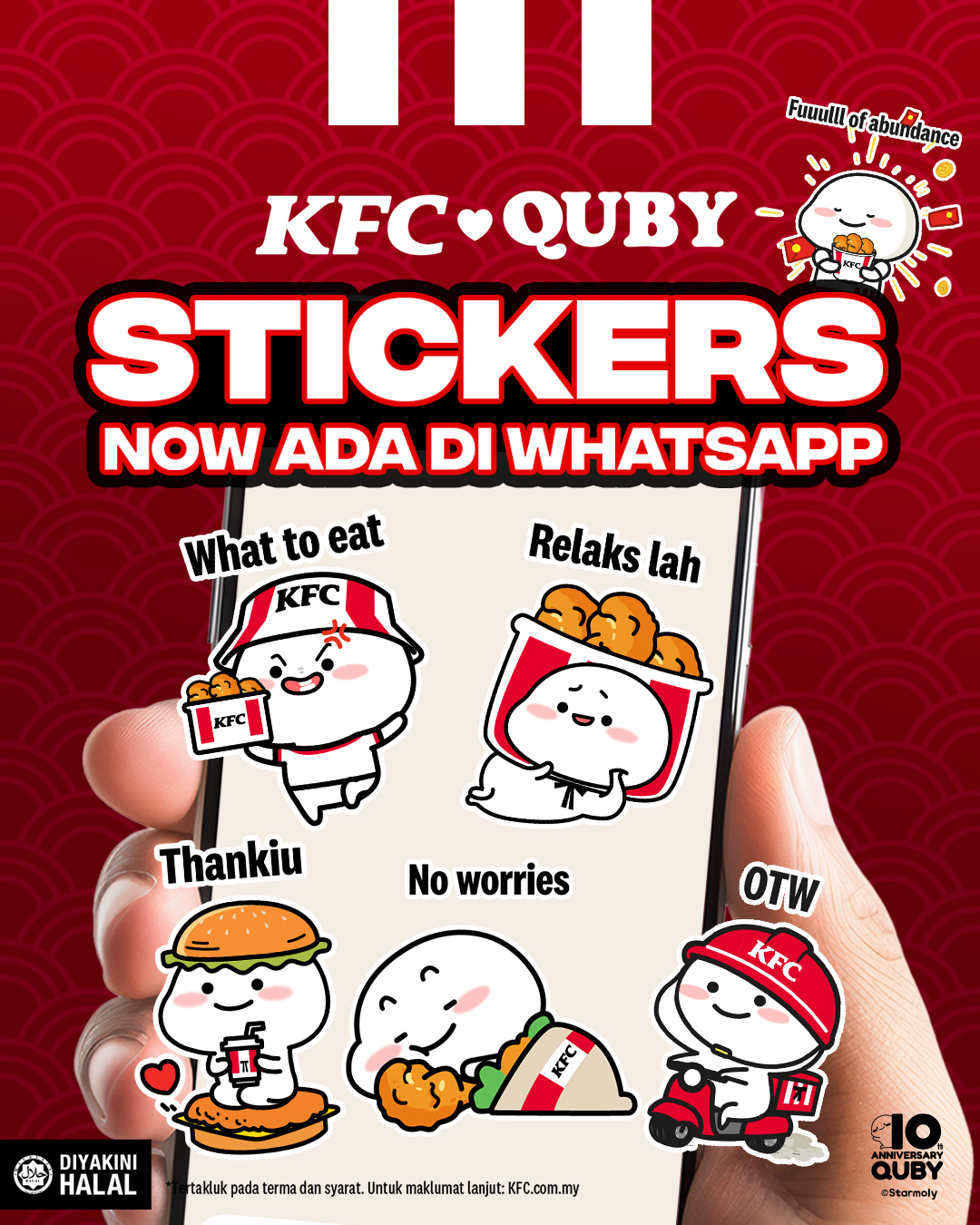 KFC - KFC x Quby tak stop kat merch je gaisss… now Quby... | Facebook