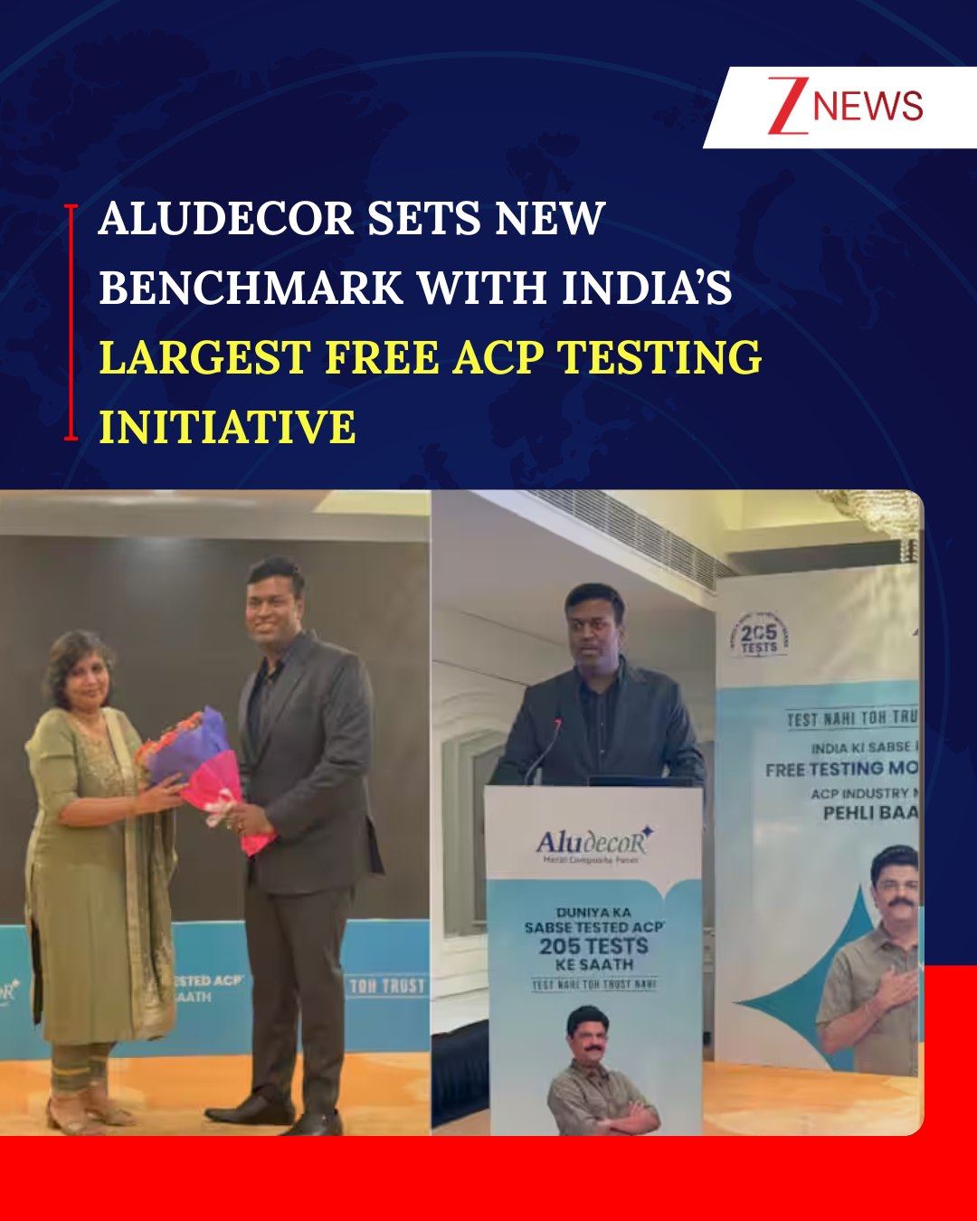 Aludecor claims to have introduced... - Zee News English | Facebook