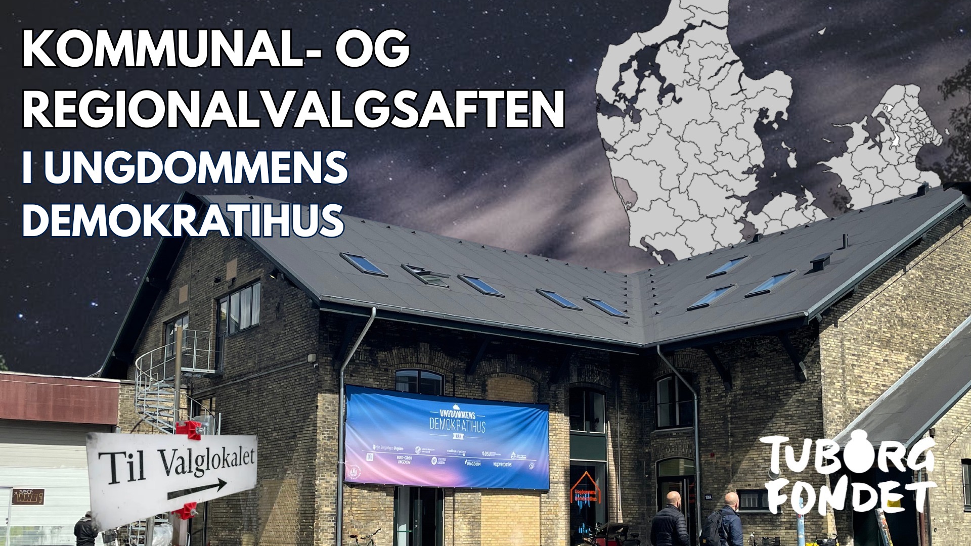Kommunal- og regionalvalgsaften i Ungdommens Demokratihus