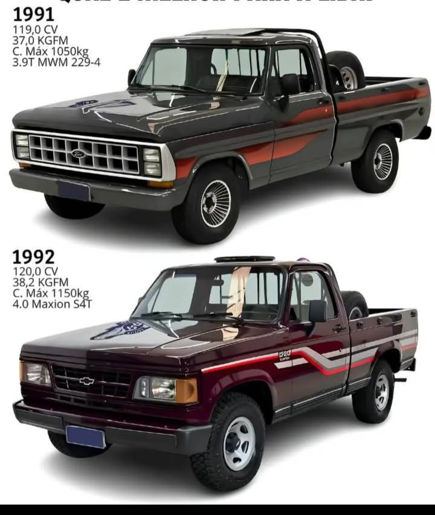 Club - Ford F1000 o Chevrolet D20 | Facebook
