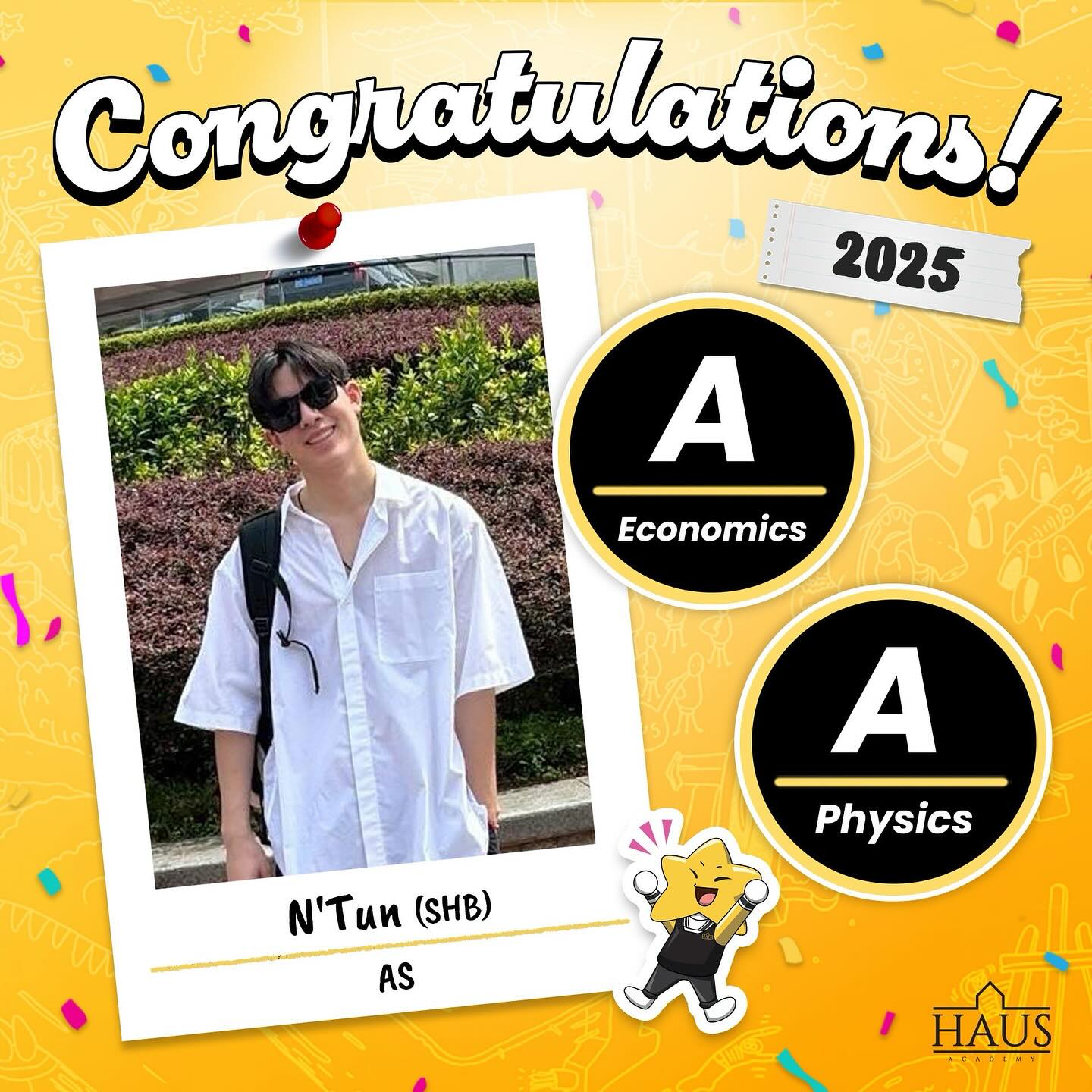HausAcademy - 🎉 2025 ⭐️ Big congrats to our AS and A Level students ...
