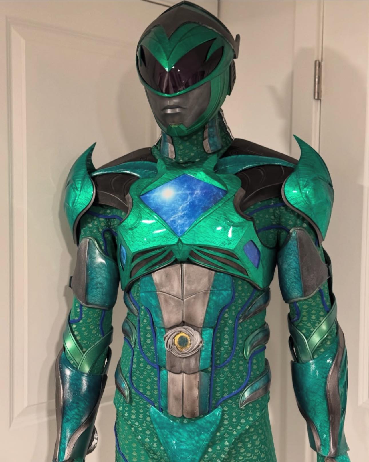 Chris - Wow, look at that Power Ranger 2017 Green Ranger suit! 🤯 | Facebook