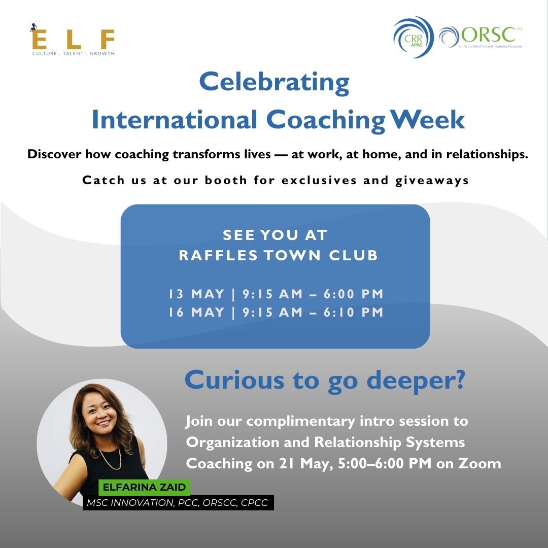 CRR APAC - 🌍 International Coaching Week (ICW) 2025 is a... | Facebook