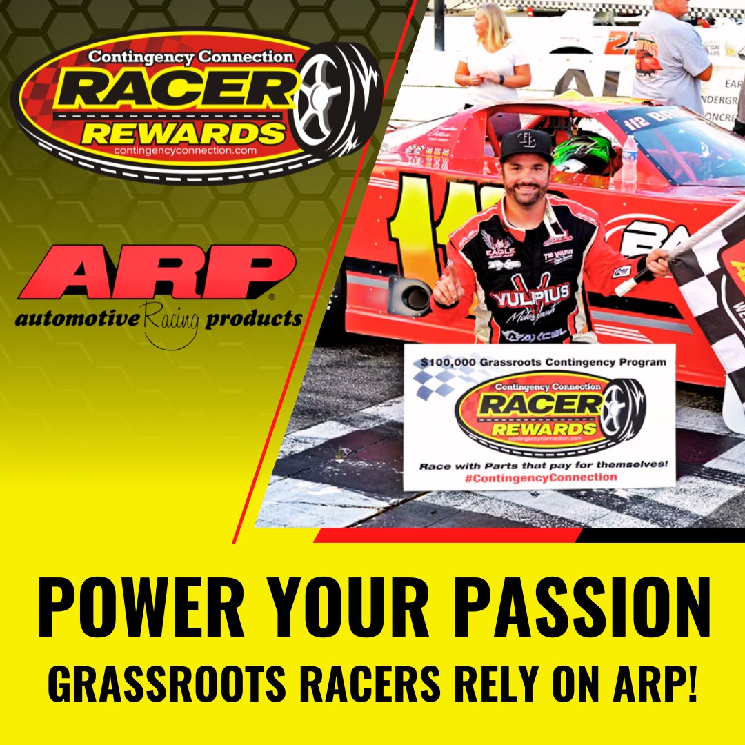 Contingency - @arpbolts supporting racers for the 2026 SEASON at all ...