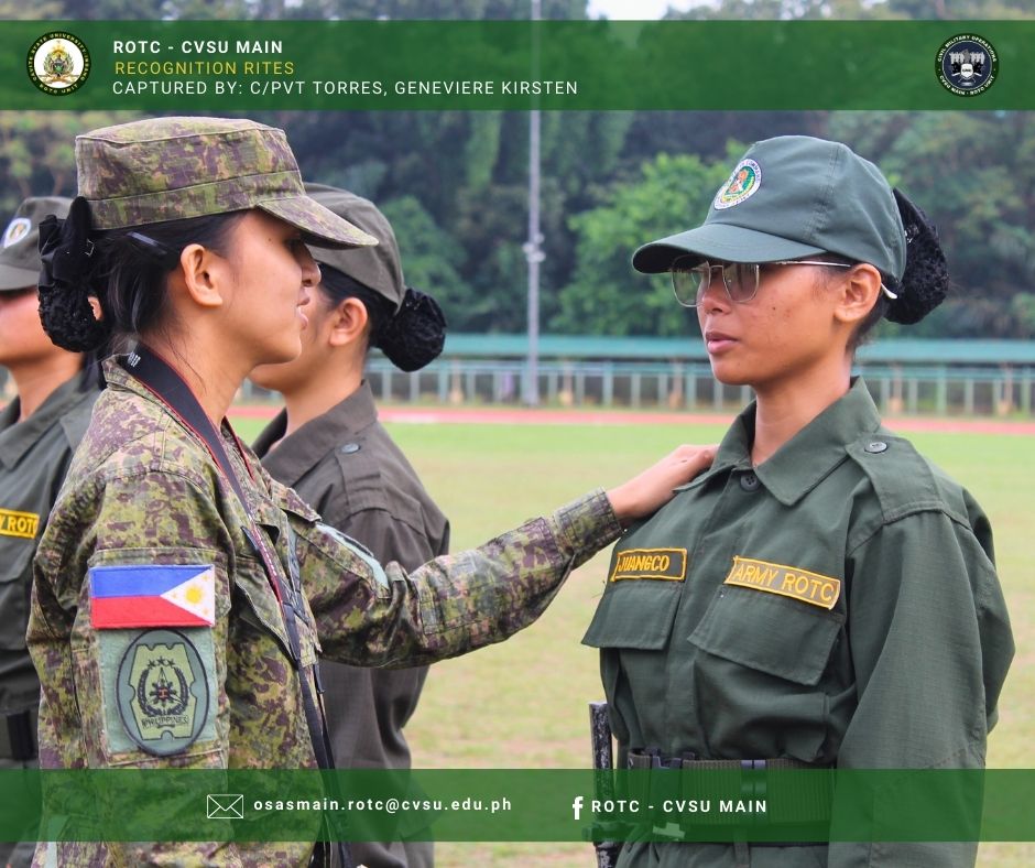 ROTC - CVSU MAIN added a new photo. - ROTC - CVSU MAIN