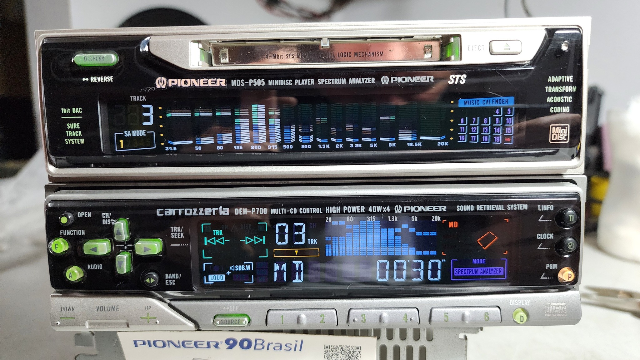 pioneer #carrozzeria MDS-P505 DEH-P700