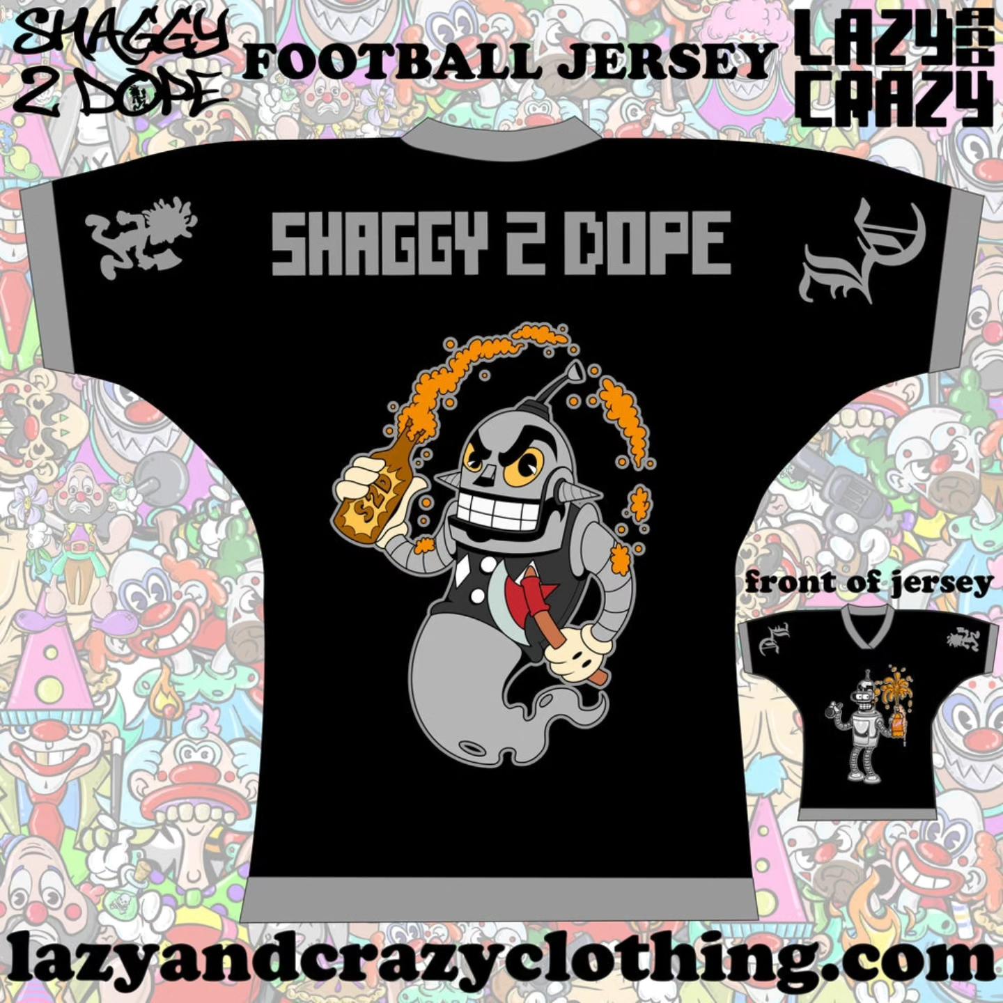 Insane Clown Posse x Lazy and Crazy limited edition collab