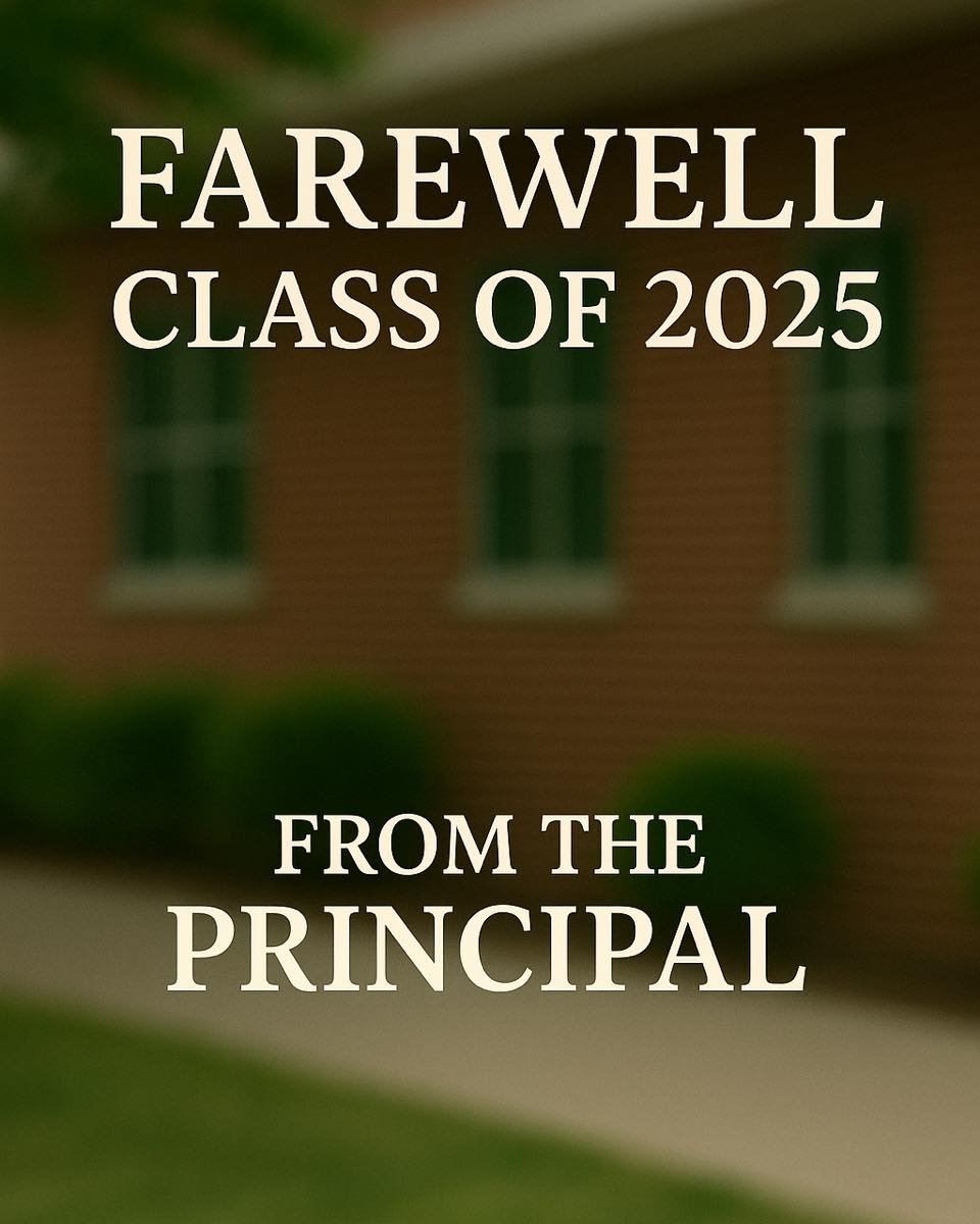 SWJH - Farewell Message to the Class of 2025 From Principal Luis Reyes ...