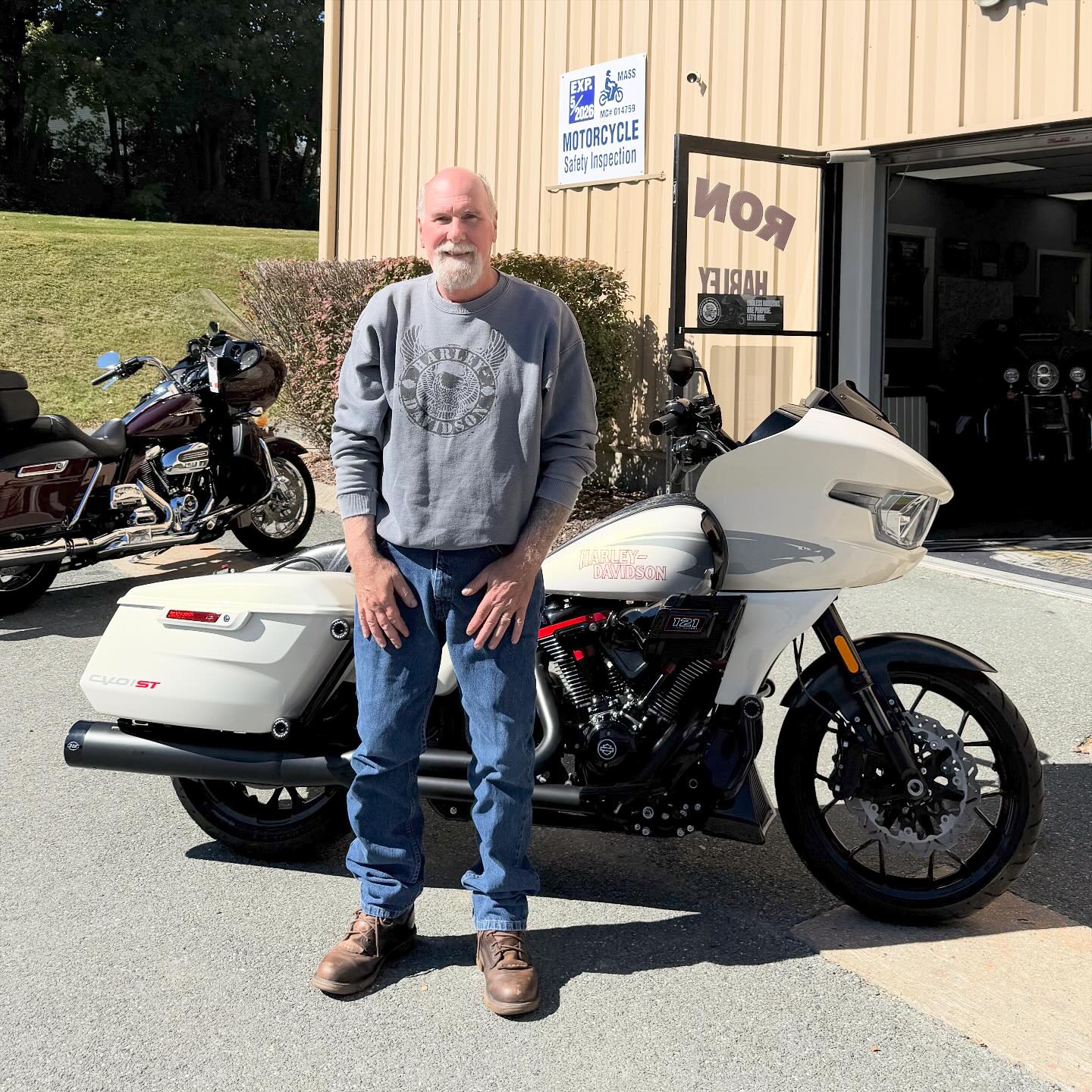 Hot Rod Harley-Davidson congratulates Brian on his new 2025