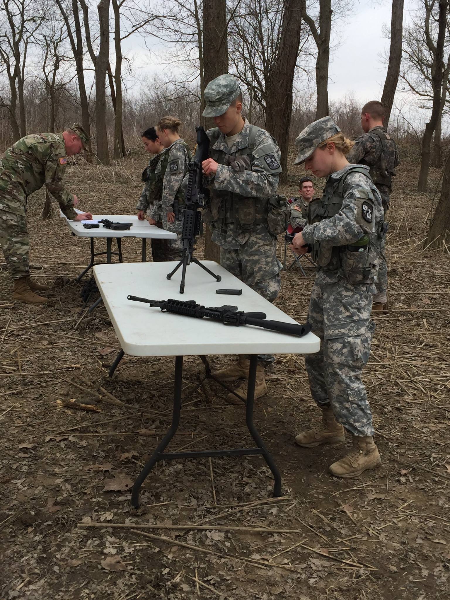 The IU Ranger Challenge co-ed... - Indiana University ROTC