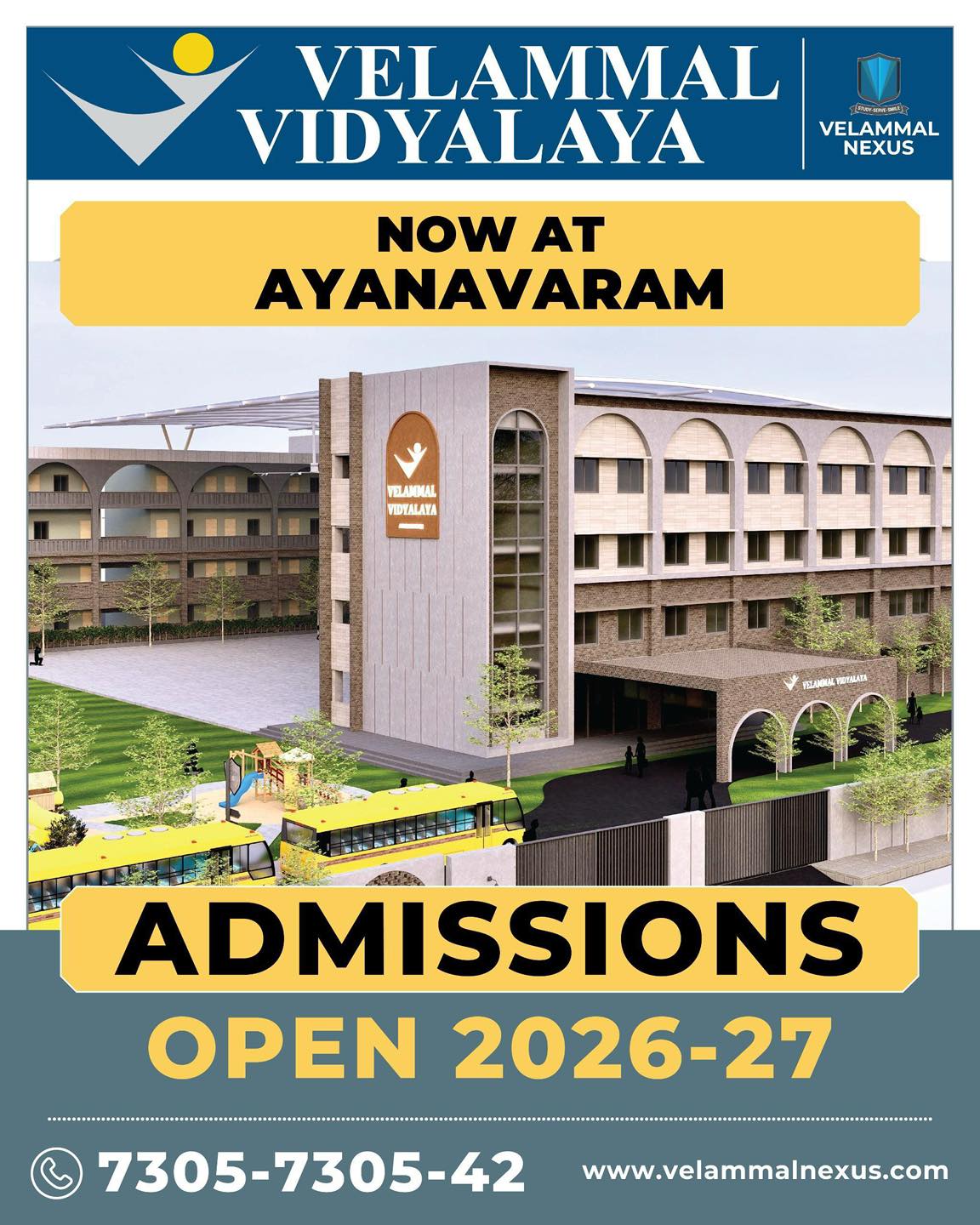 Velammal Nexus - A new destination for quality education... | Facebook