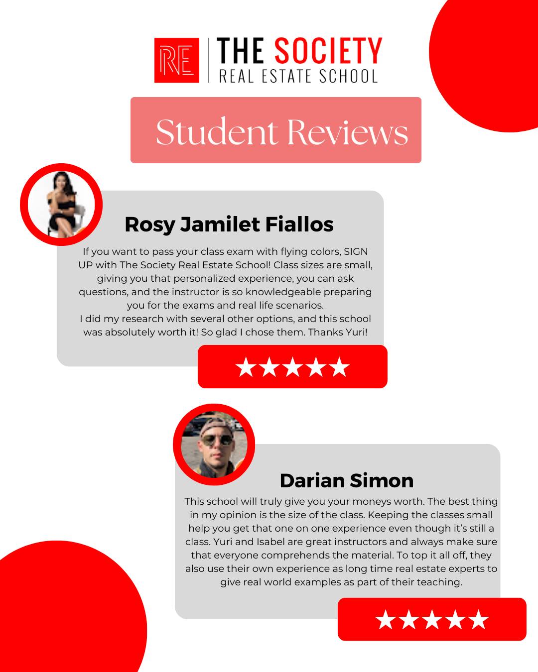 The Society Real Estate School | Miami FL