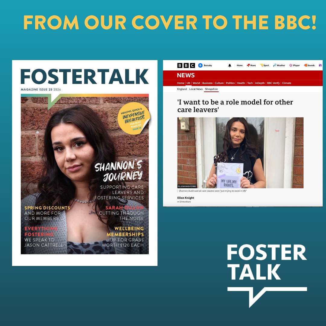 FosterTalk - From our cover… to the BBC! 🎉 We’re so proud... | Facebook