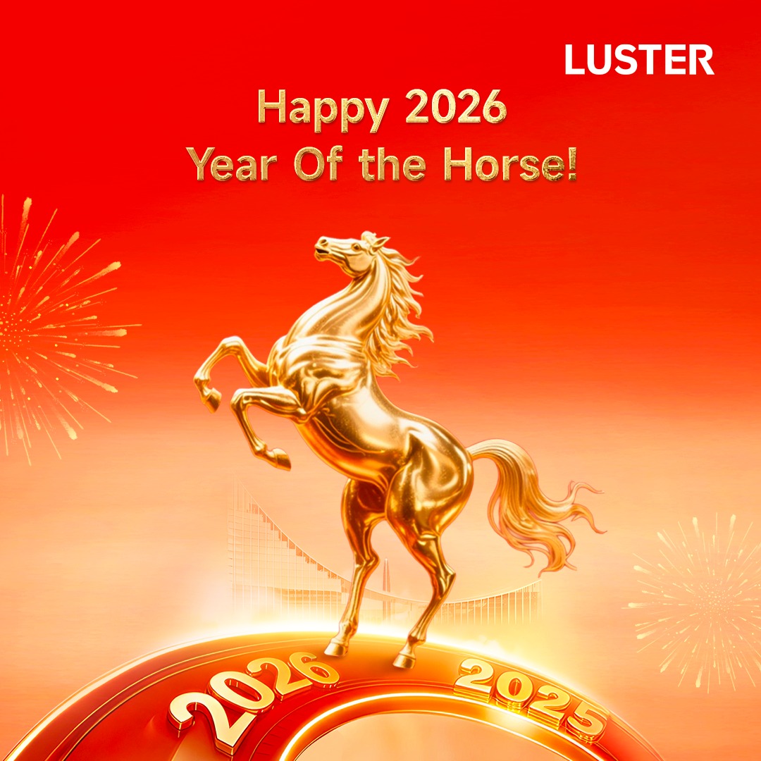 LUSTER - Riding the light into 2026 As 2025 comes to a close, all of us ...
