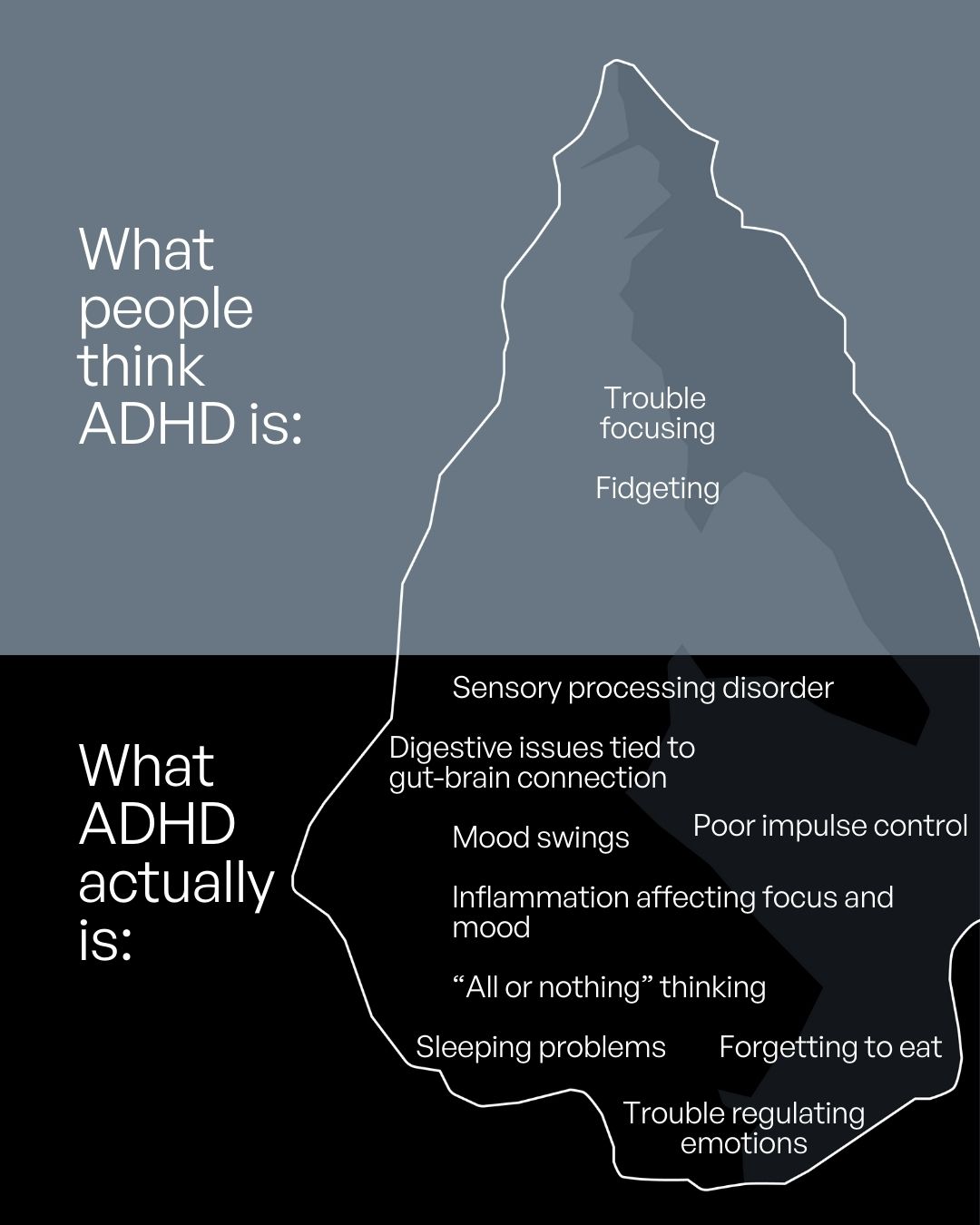 ADHD isn’t just about focus and... - The UltraWellness Center | Facebook