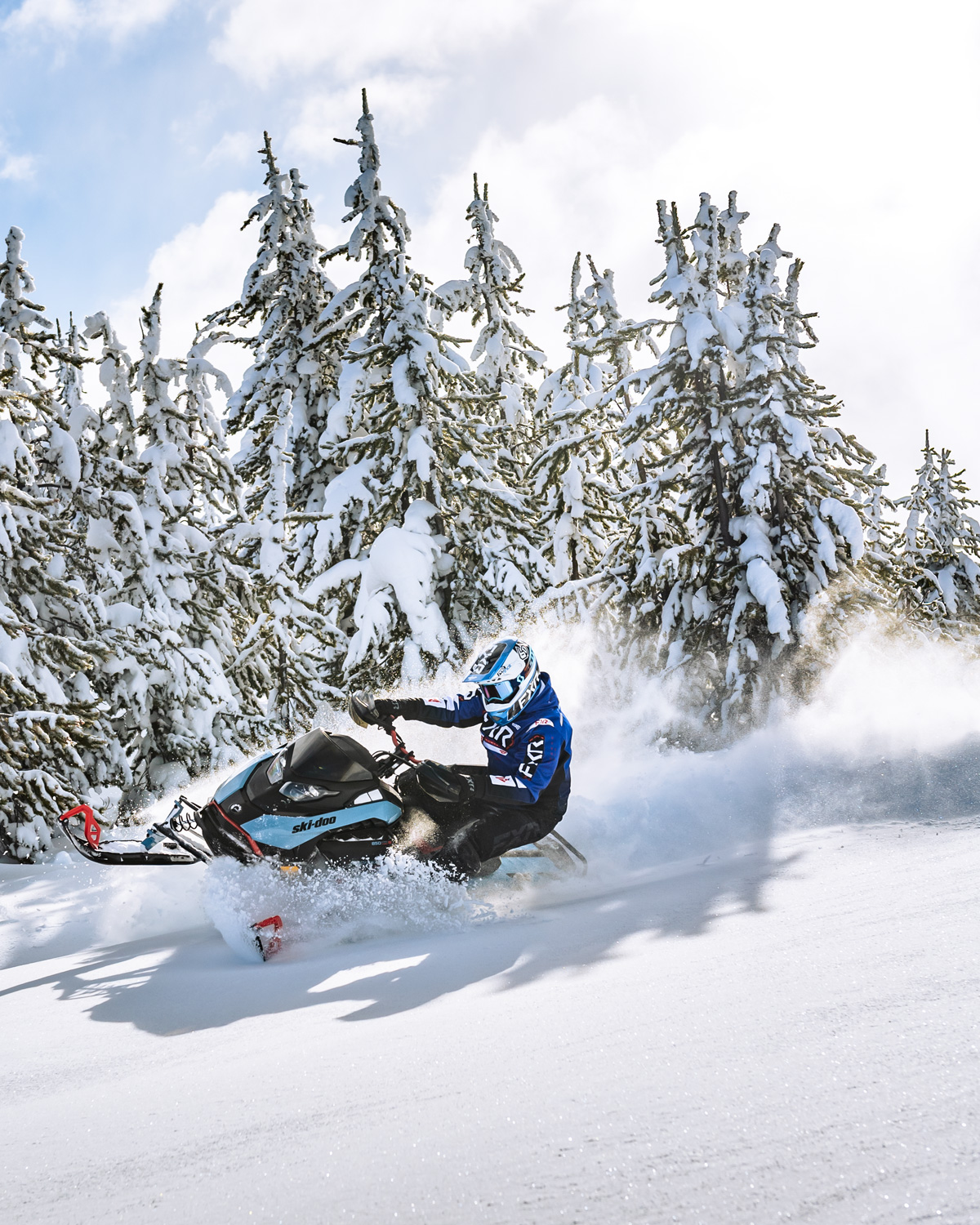 SnowTrax - 2026 Ski-Doo Backcountry XRS featuring the ROTAX 850 Turbo R ...