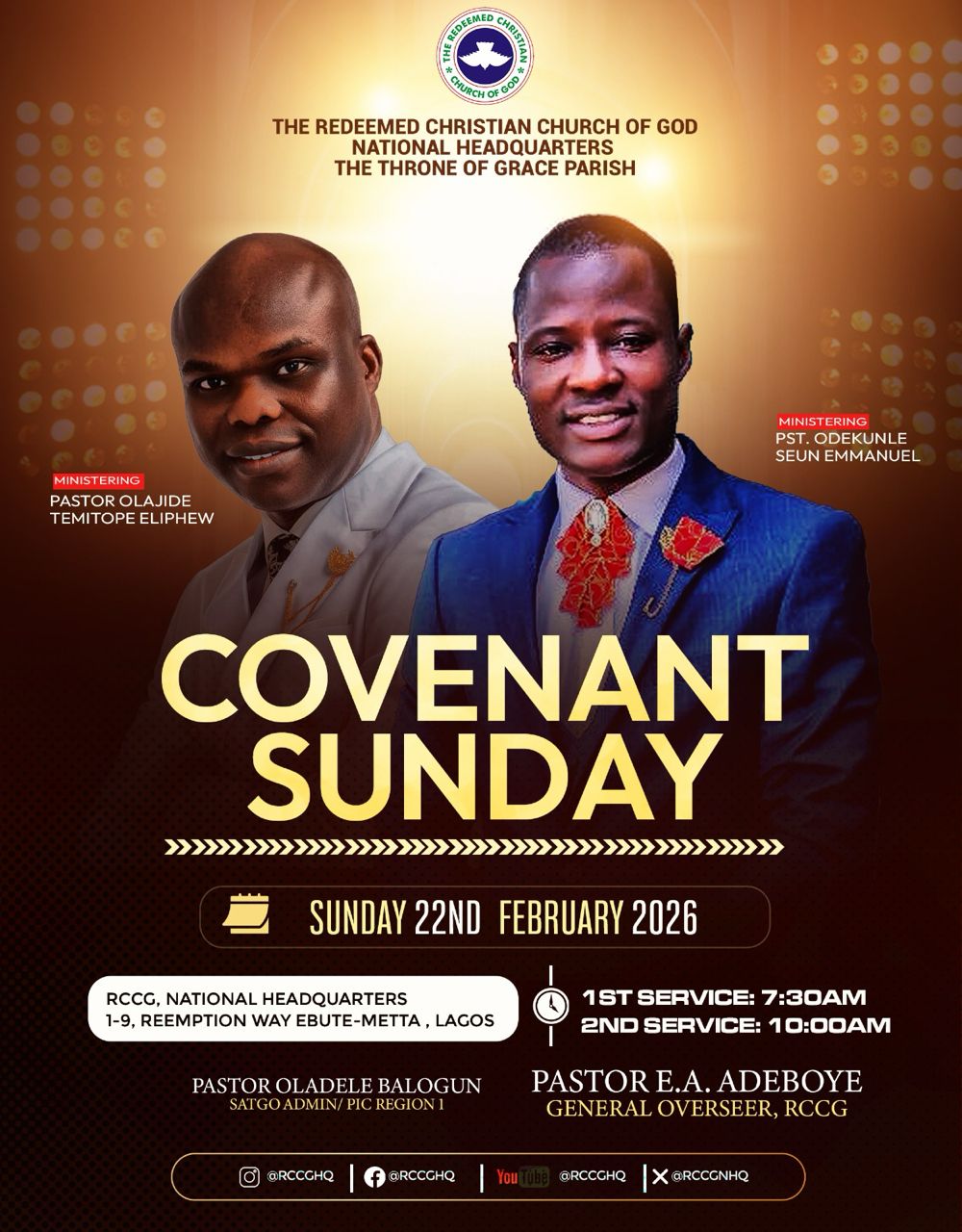 RCCG National... - RCCG National Headquarters Parish