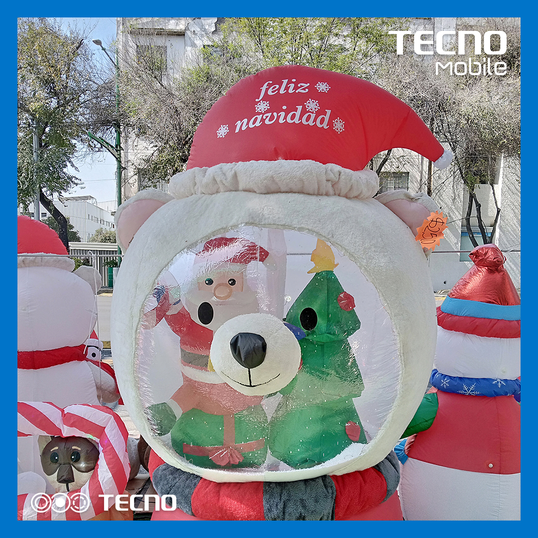 TECNO Mobile - El espíritu navideño se siente ya en las...
