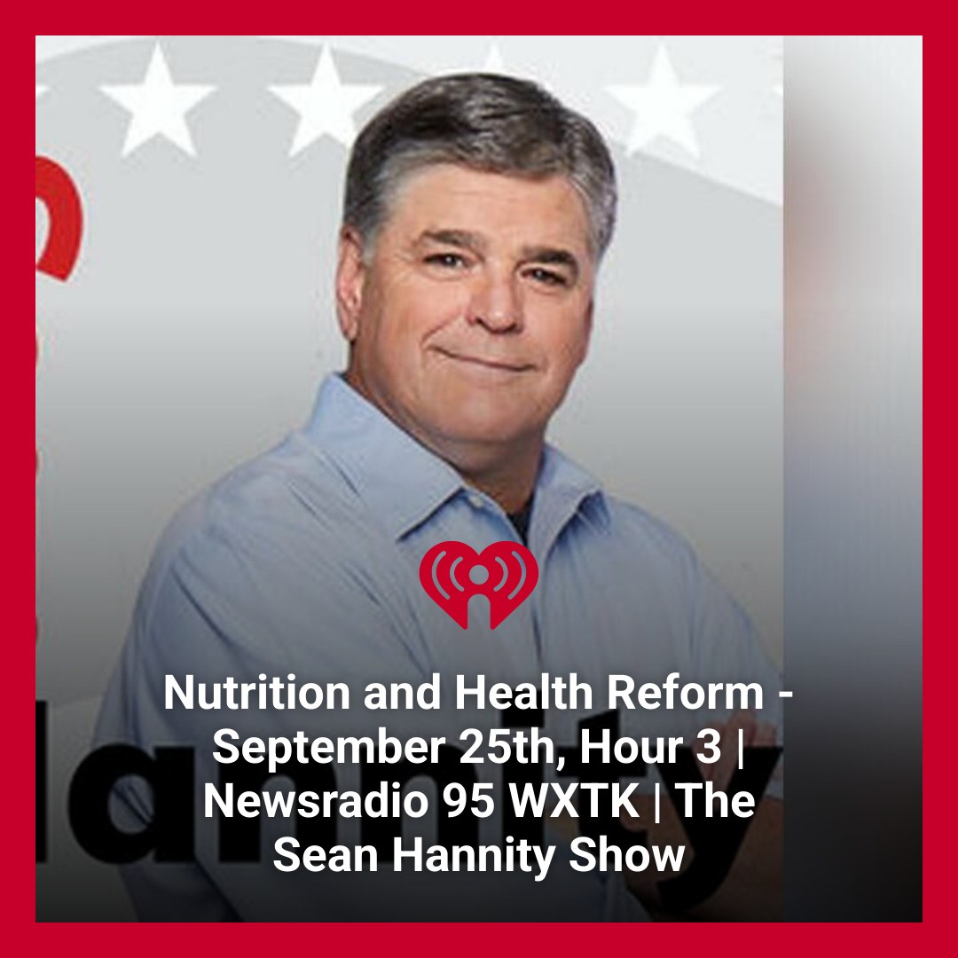 95 WXTK - Today on The Sean Hannity Show, Dr. Ben Carson... | Facebook
