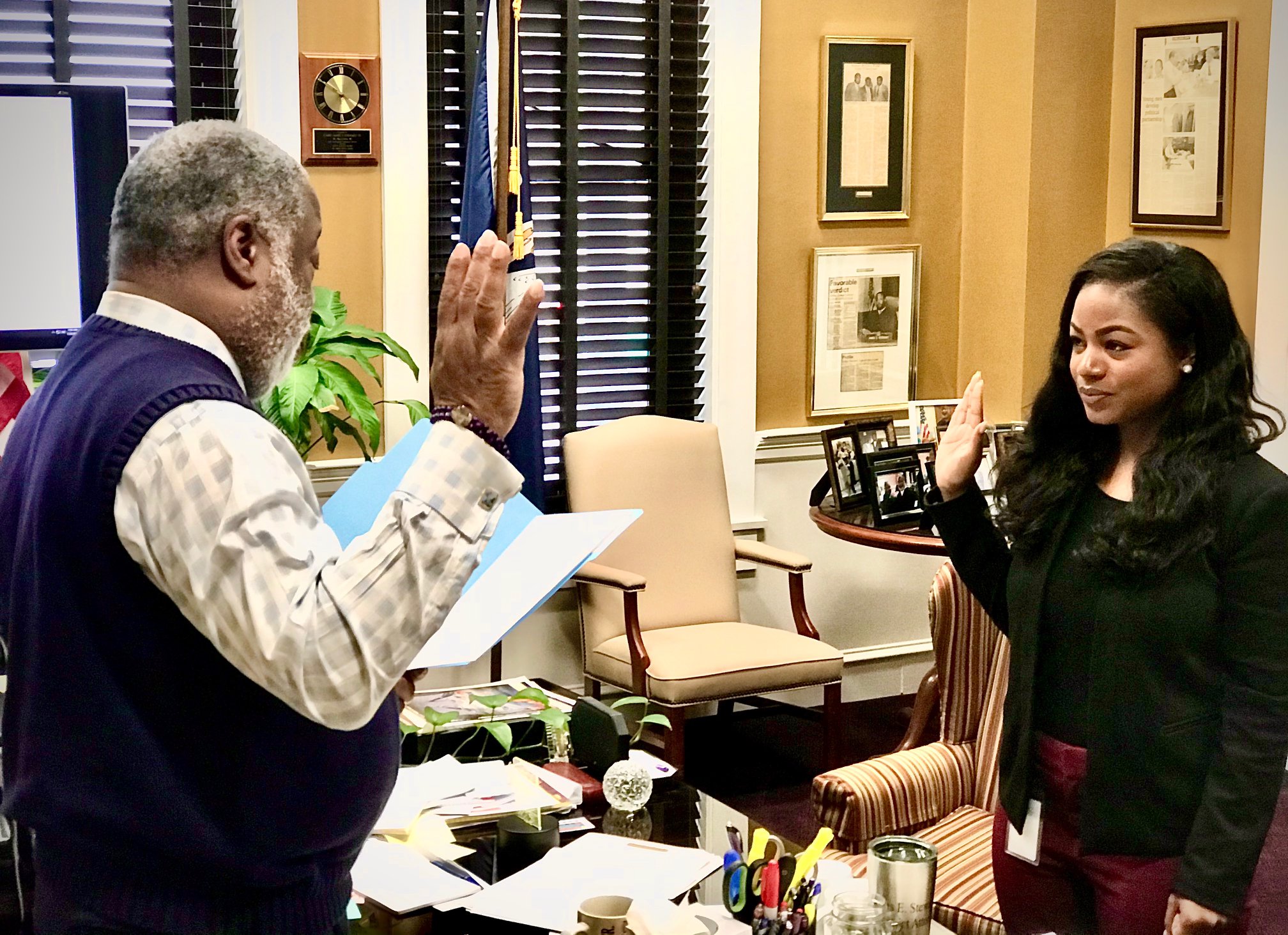 DA Stewart swears in Thea... - Caddo Parish District Attorney | Facebook