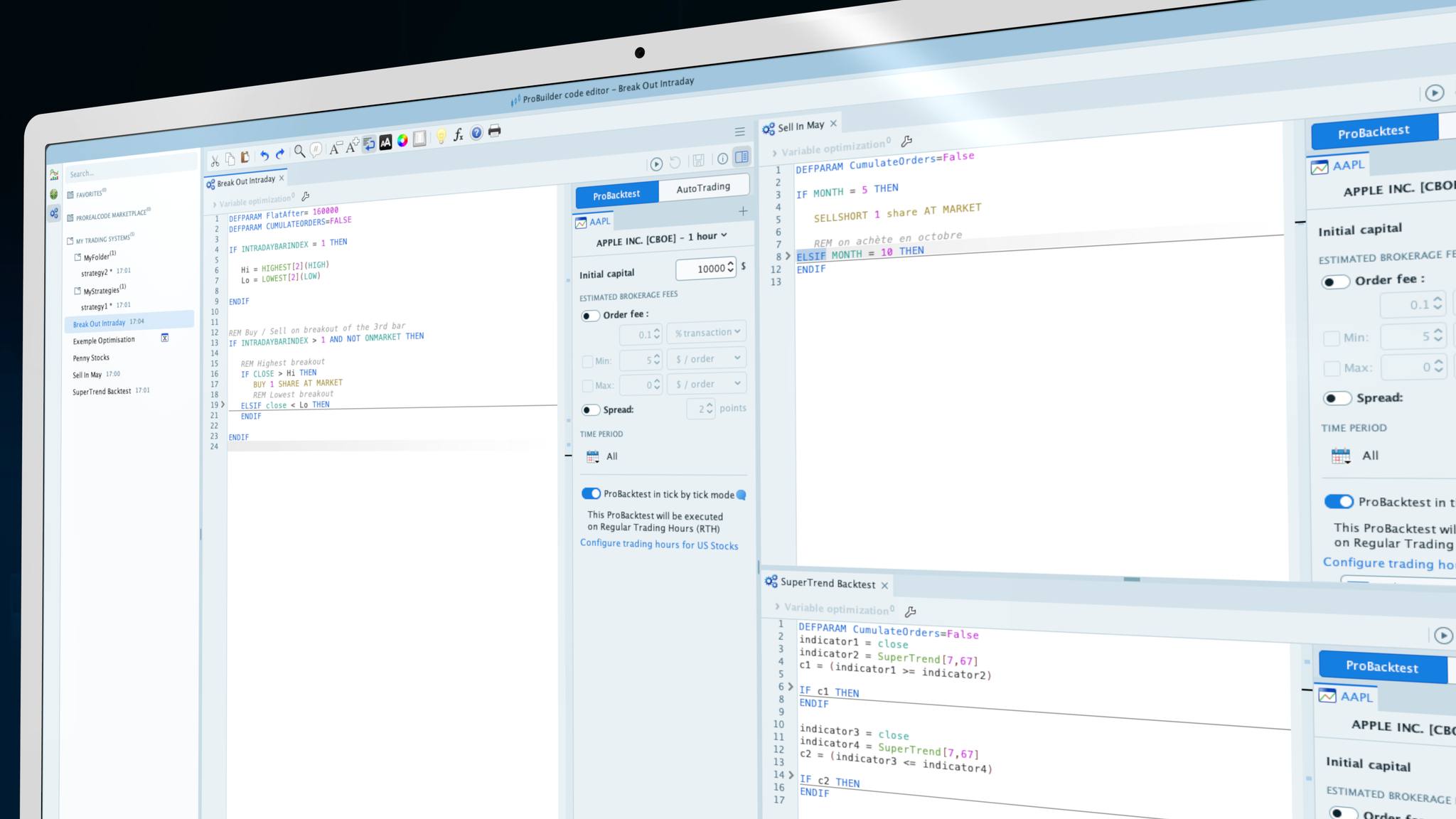 Prorealtime - 🆕 Neu in V13 🆕 Wir haben den Code-Editor überarbeitet ...