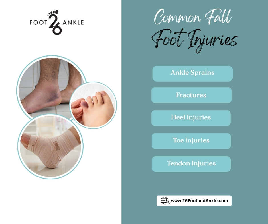 🚨 Common Fall Foot... - 26 Foot and Ankle of Grovetown | Facebook