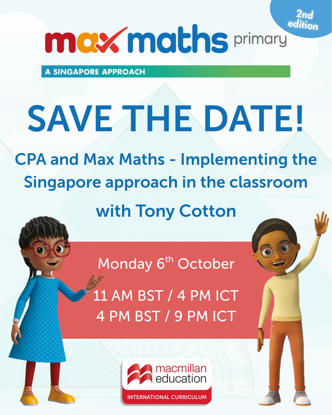 Macmillan - 🚨 SAVE THE DATE! NEW WEBINAR! 🚨 We're excited to announce a ...