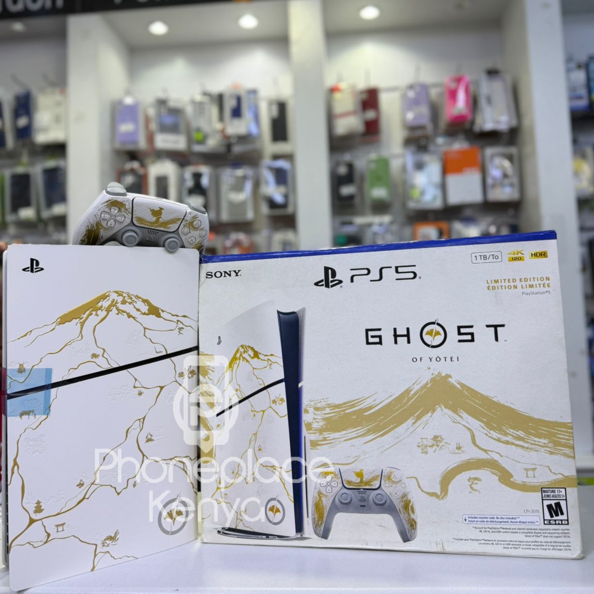 PS5 Console – Ghost of Yōtei Gold Limited Edition Bundle (slim) is 