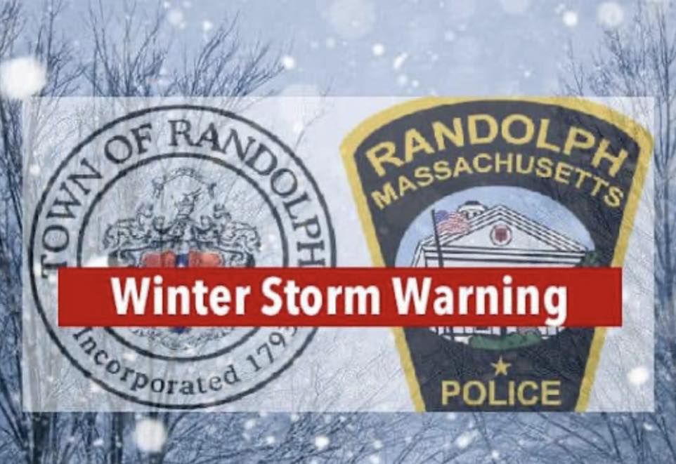 Randolph - 🚨The storm has arrived🚨 As a reminder, the parking ban ...