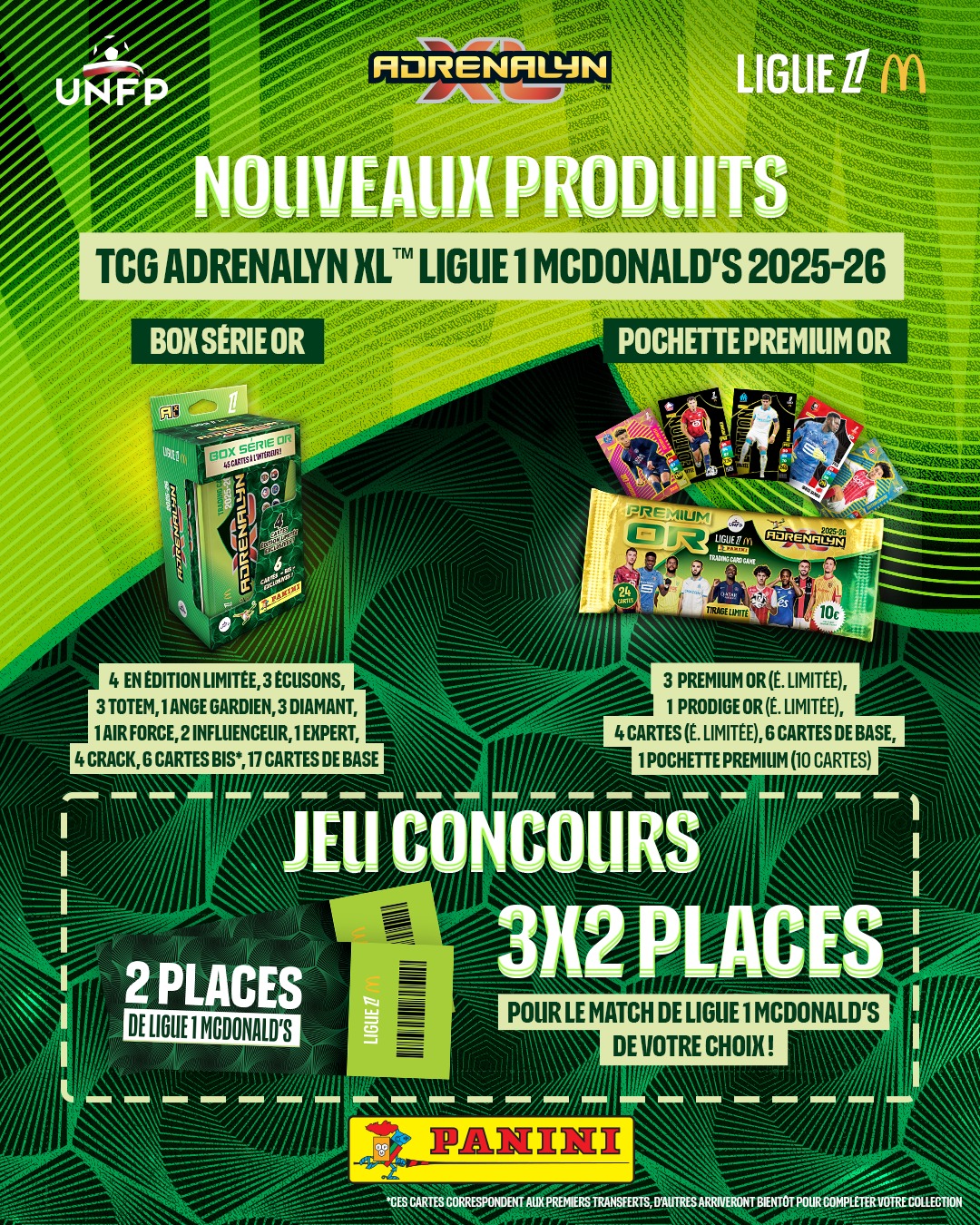 Partagez ensemble la nouvelle collection Panini Foot Ligue 1 McDonald's 2025-2026 ✨, #paninisport #football #ligue1mcdonalds | Panini Sport