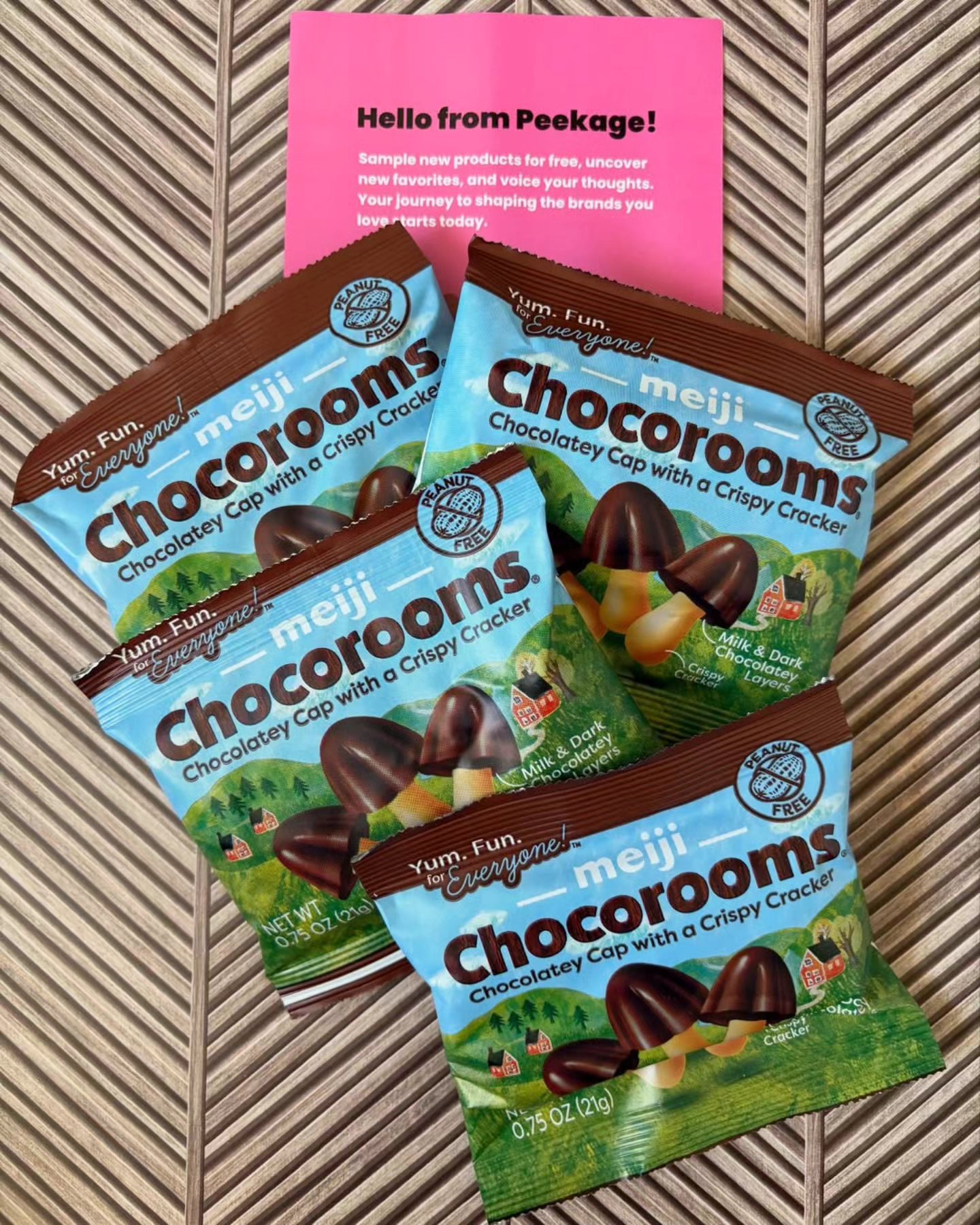 Chocobi chocolate snack inspired by Crayon Shin-chan