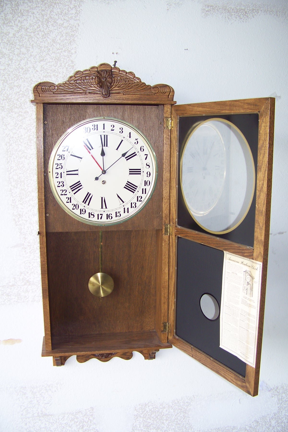 Vintage Large Dr. Pepper Soda Advertising Display Wall Clock As Found ...