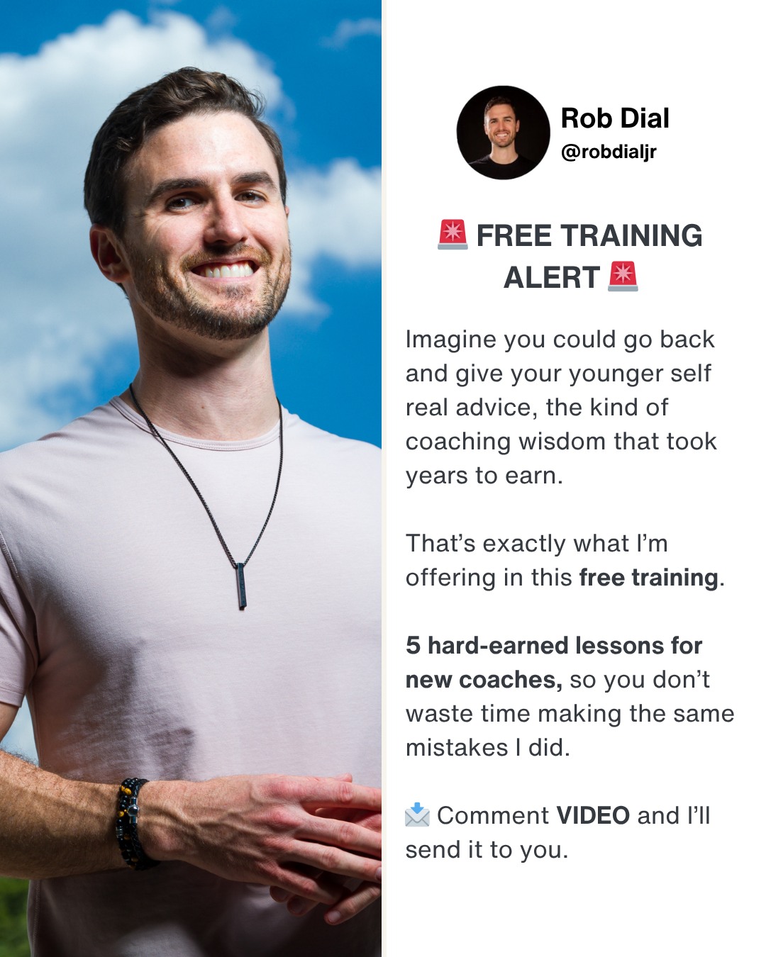 Rob Dial - New coach? Don’t waste months figuring this out... | Facebook