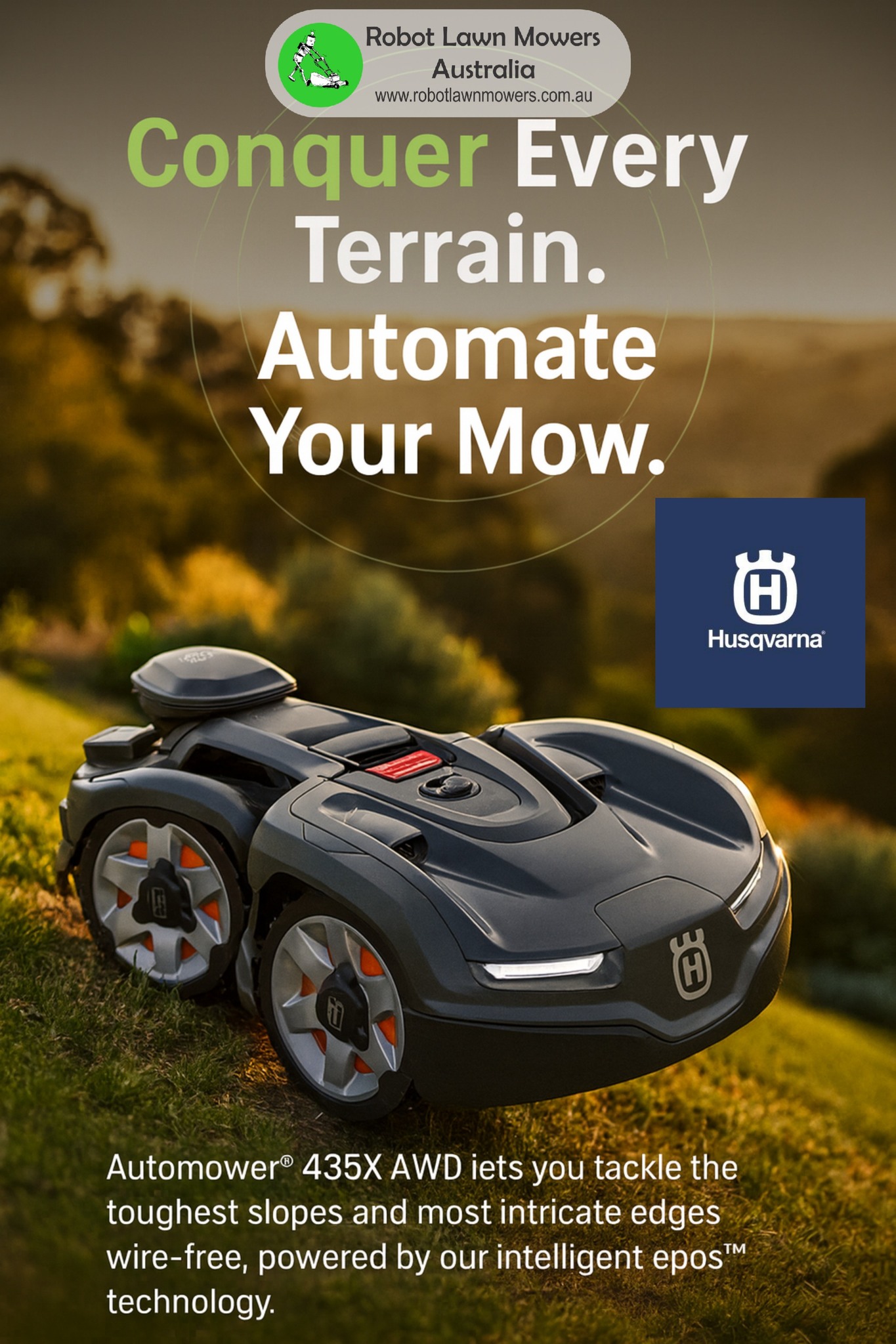 Robot - The Husqvarna Automower® 435X AWD NERA is a marvel of ...