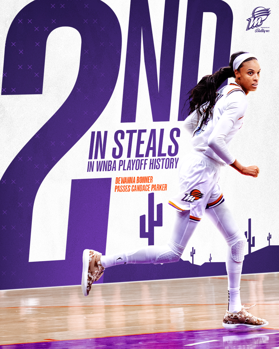 Phoenix - Stealing the moment — and the record. DB is now 2nd in steals ...