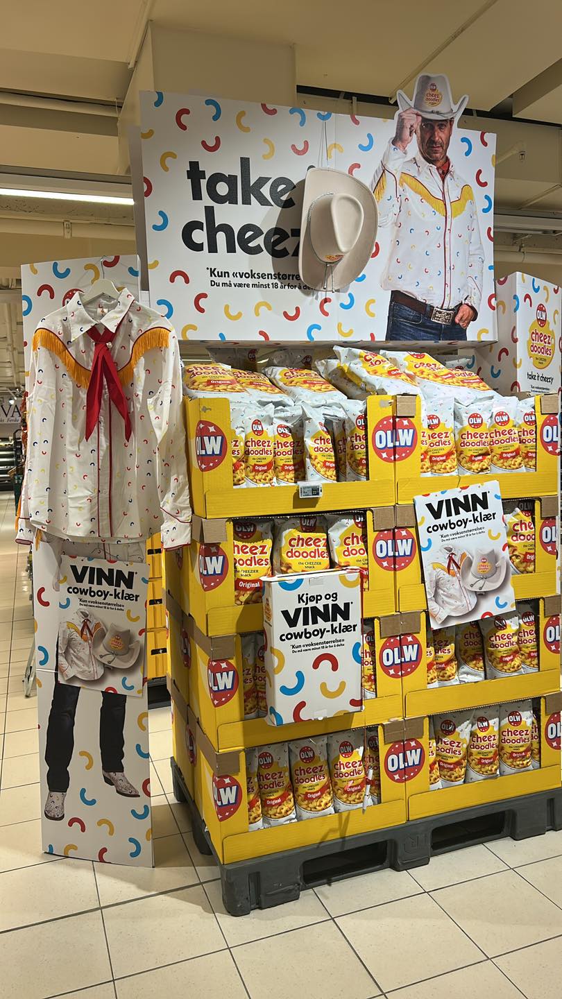 Coop Mega - Take it cheezy! Vinn en kasse med cheez... | Facebook