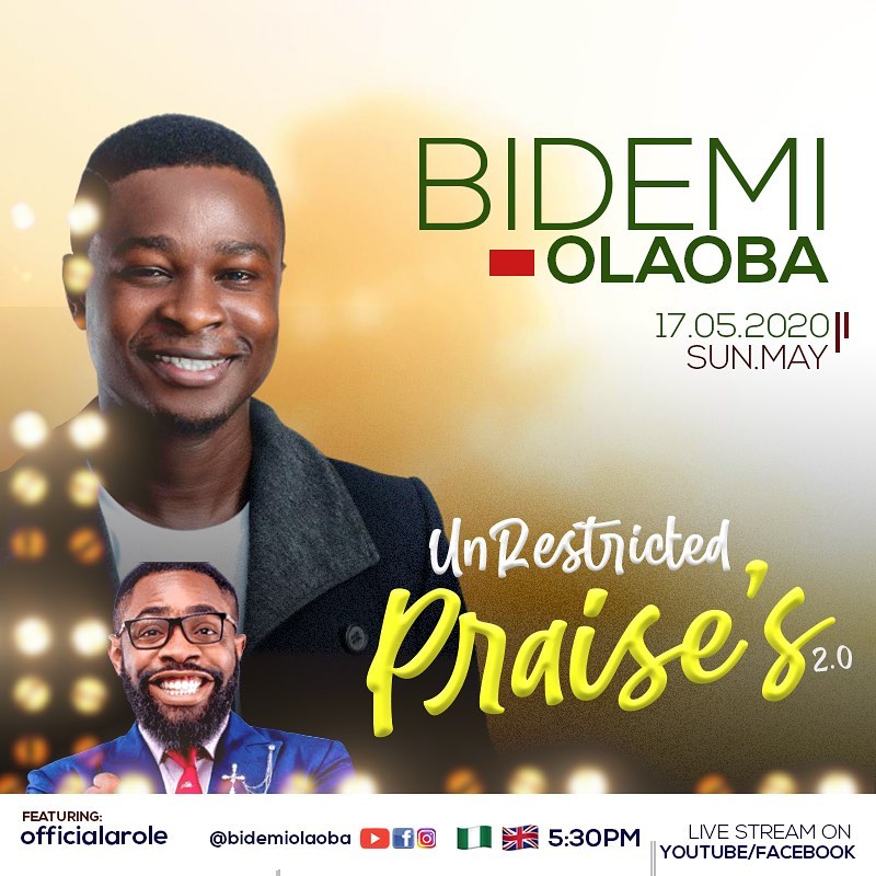 Bidemi Olaoba - Shalom ! This Sunday 5:30pm 🇳🇬 #thebiblesays # ...