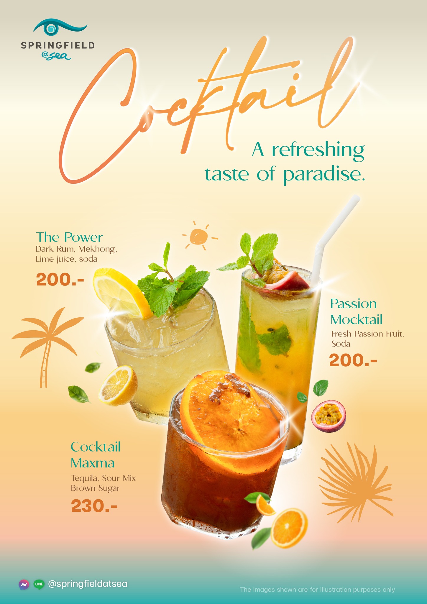 Springfield - 🍹 A Refreshing Taste of Paradise เติมเต็มความสดชื่นไปกับ ...