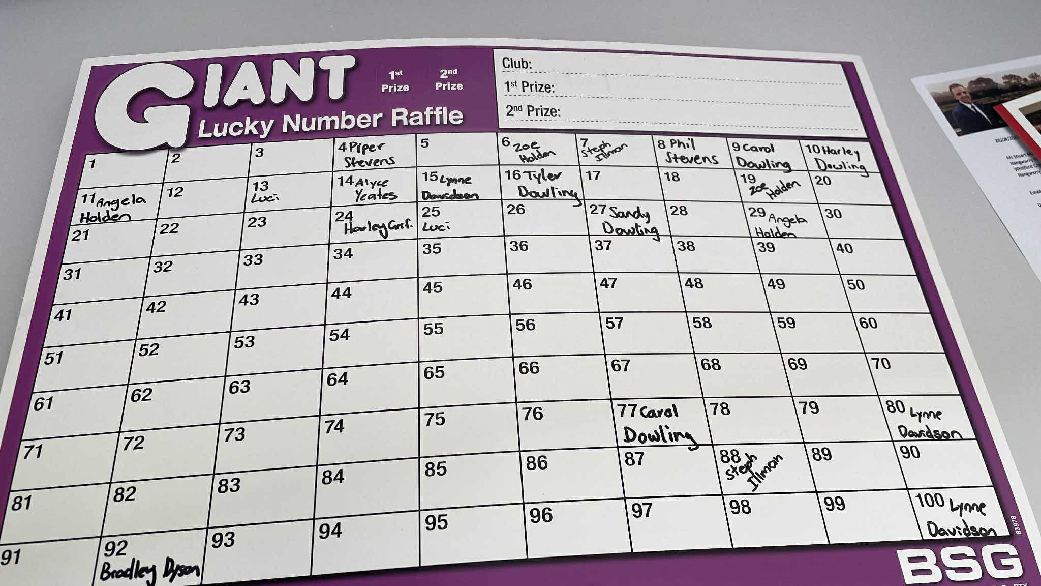 Nangwarry - 🎄 Lucky Squares Raffle – On Sale Now! 🎄 Our Governing ...