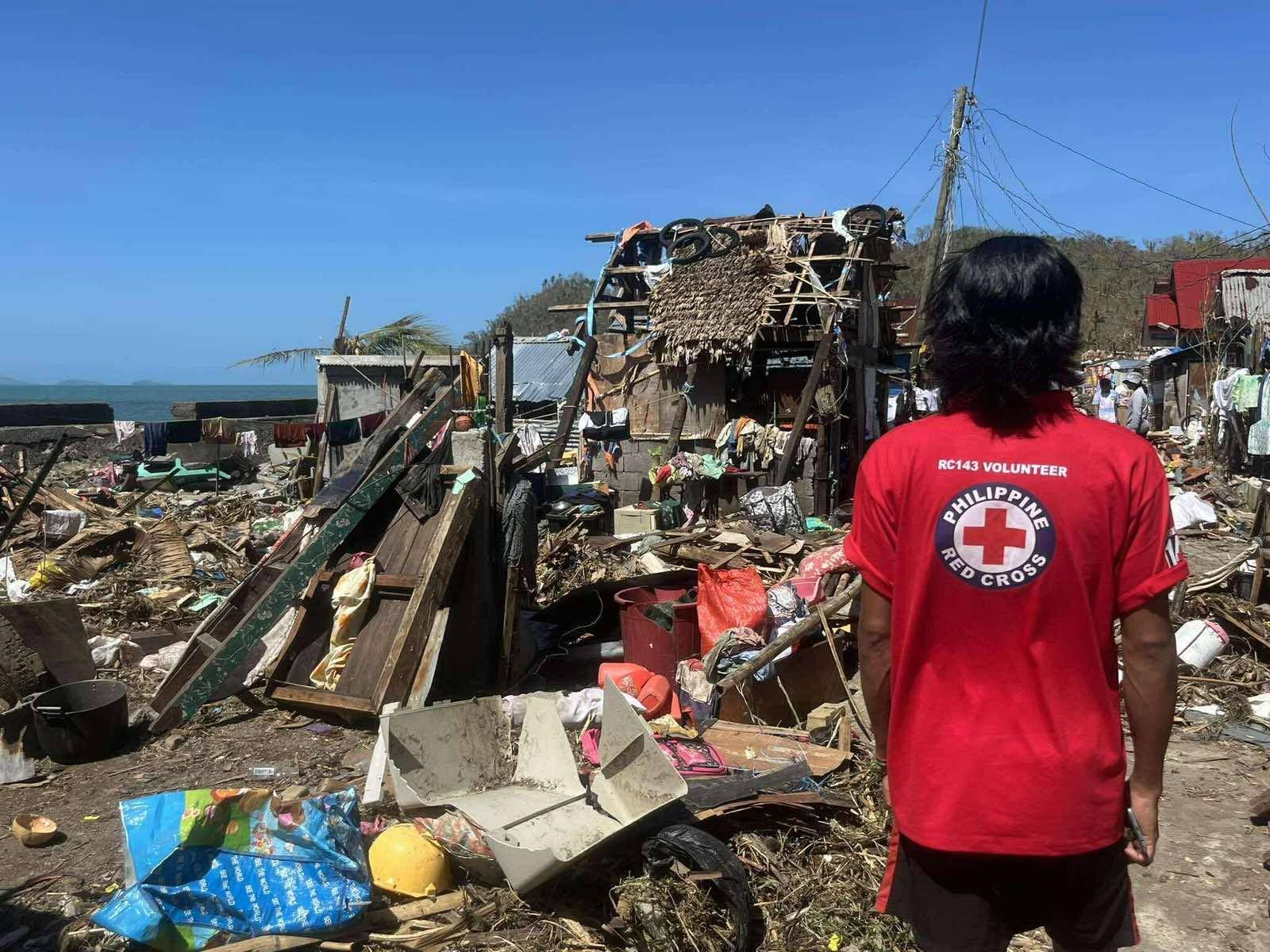 Rappler - Houses in Barangay Mayngaway, San Andres, Catanduanes, lie in ...
