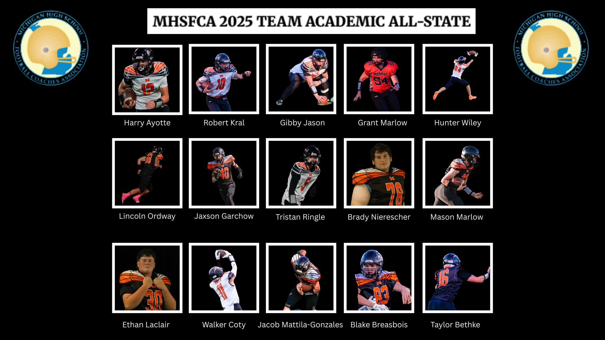 Congratulations to our 2025... - Merrill Vandals Football | Facebook