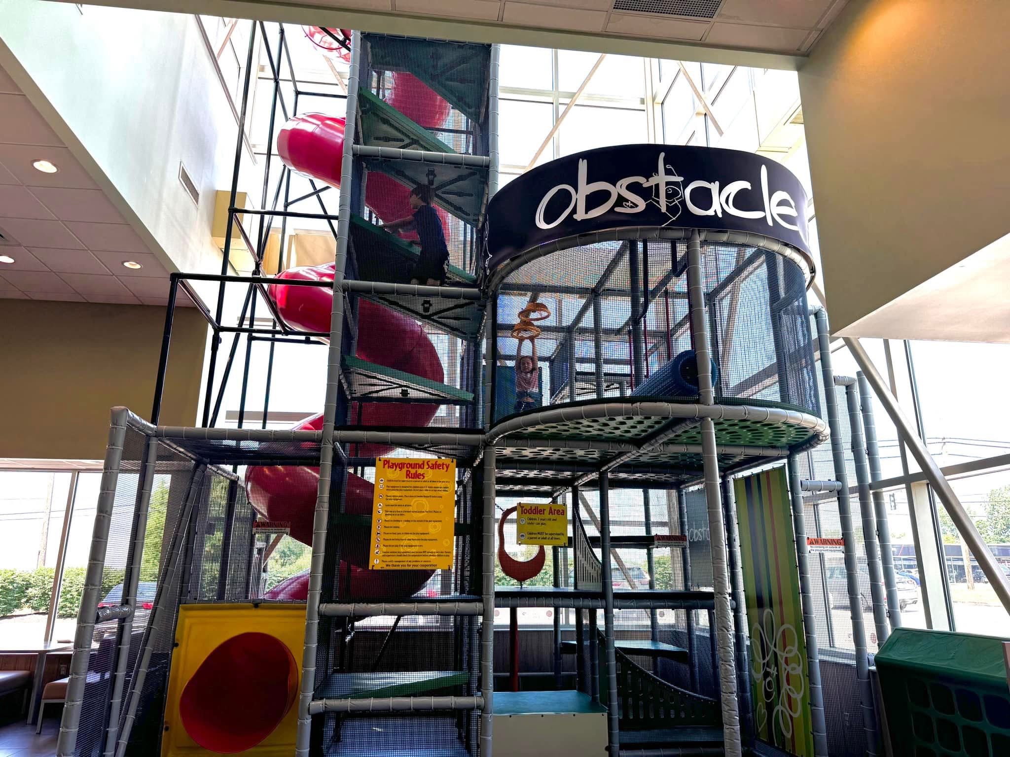 Sharp corners in Northeast Ohio McDonald's Playlands