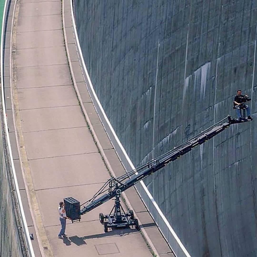 Engineering - A filming jib 🎥 Cameramen filming before we had drones A ...