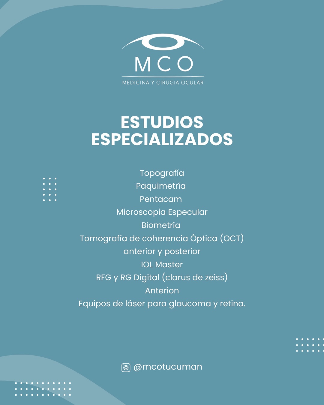 MCO - Oftalmológica | San Miguel de Tucumán