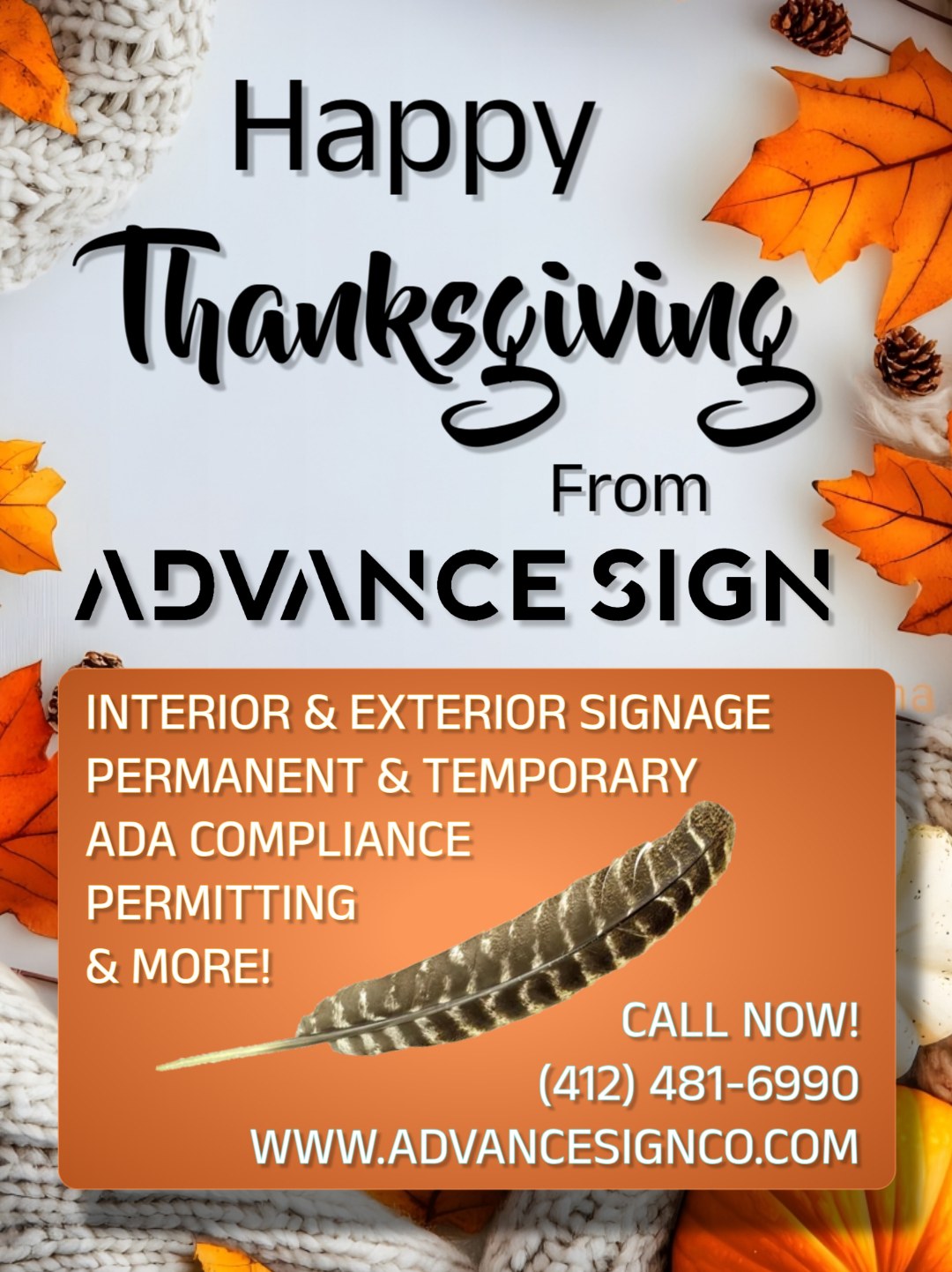 Advance Sign Company | Pittsburgh PA