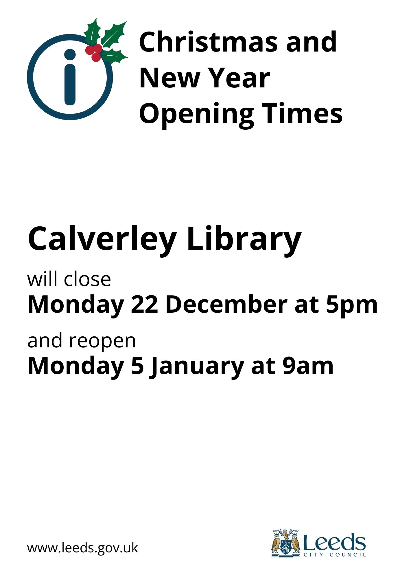 Pudsey and Farsley Community Hubs & Libraries and Calverley Library | Leeds