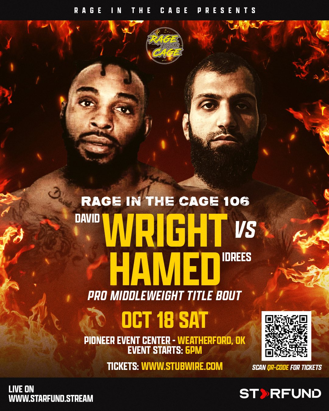 🔥 OH WHAT A NIGHT! Saturday... - Rage In The Cage Oklahoma | Facebook